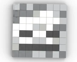 Skeleton Face 8x8