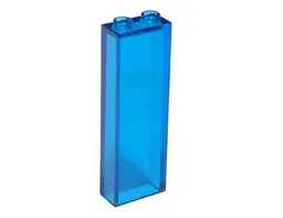 Brick 1 x 2 x 5 / Trans-Dark Blue