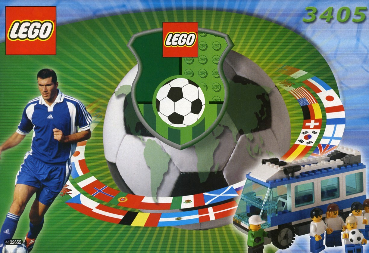 Lego Team Bus (Blue)