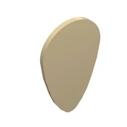 Shield Ovoid [Plain] / Tan