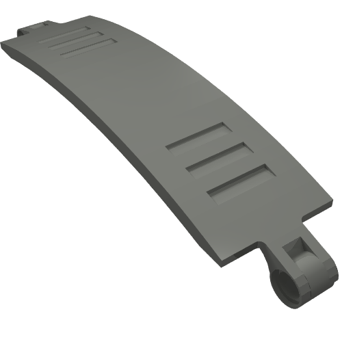 Lego Technic Panel Curved 3 x 13 / Dark Bluish Gray