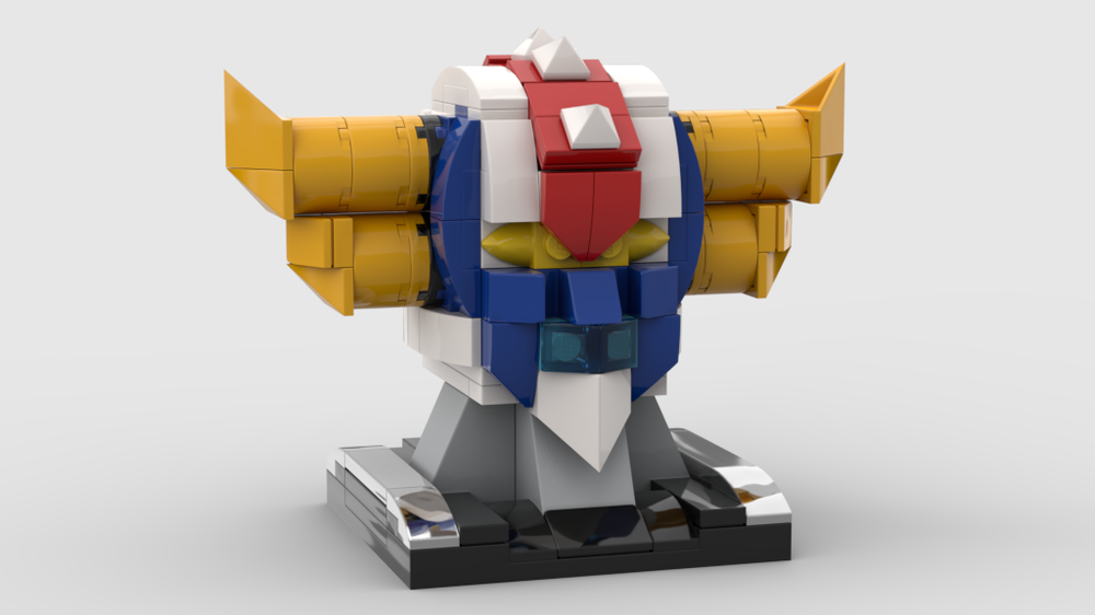Lego MOC Miniscale GRENDIZER GOLDORAK CHEST FUN (Version Manga)