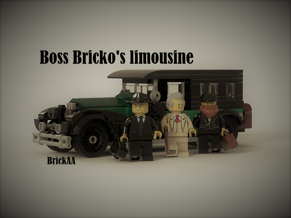 Lego Boss Bricko's limousine