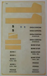 Sticker Sheet for Set 1580-2