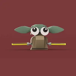 yoda master fun il est!