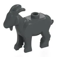 Animal, Goat [Plain] / Dark Bluish Gray
