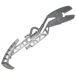 Large Figure Weapon Staff, Vahki Staff of Erasing (Vorzakh) / Pearl Light Gray