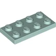 Plate 2 x 4 / Aqua