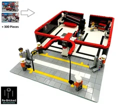 F1 Formula 1 Garage & Pit Speed Champions Scale modification of 60443 & 60444
