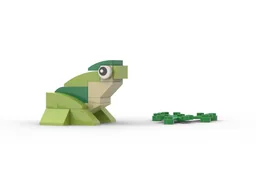Simple Green Frog