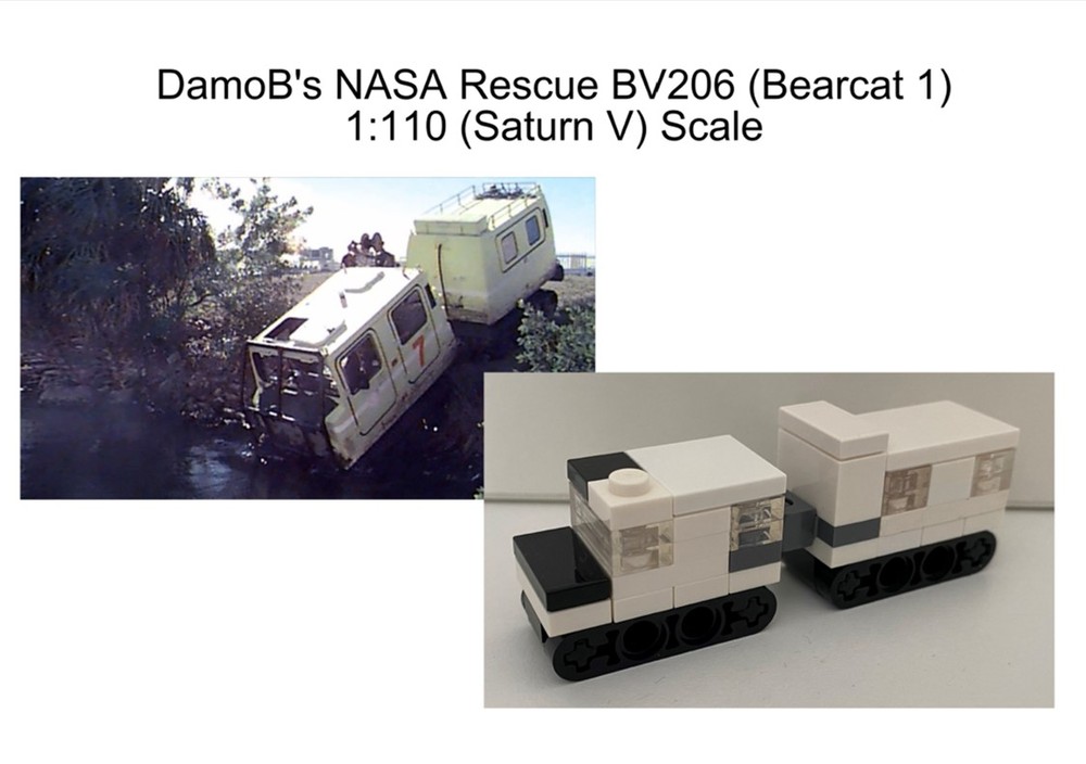 Lego DamoB's NASA BV206 (Bearcat 1)