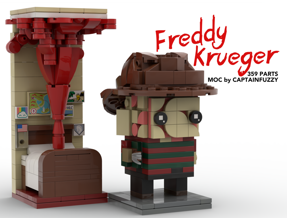 Lego Freddy Krueger Brickheadz