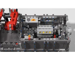 Apocalyptic Land Train Engine
