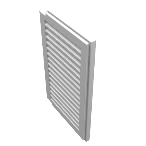 Lego Window 1 x 2 x 3 Shutter / White