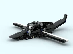 Stealth airplane