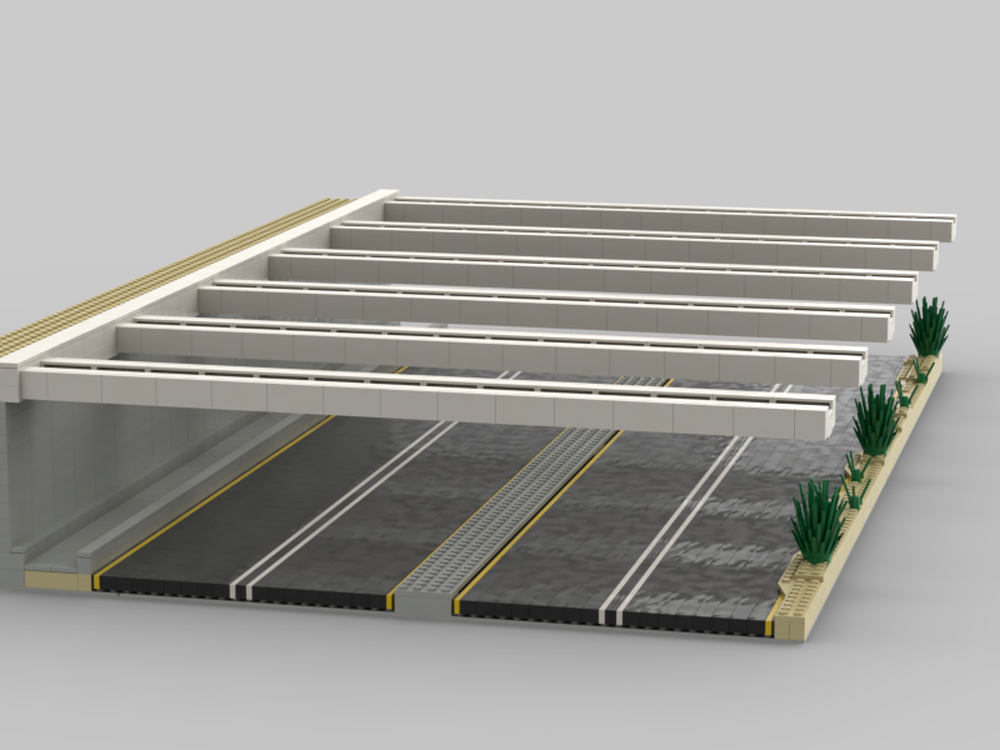 Lego Futuristic Highway