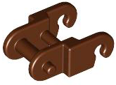 Lego Technic, Link Chain / Reddish Brown