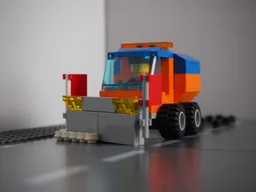 Snow plow with salt spreader
