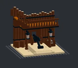 Legorado V2 - Modul 002 - Kanonenstand 1