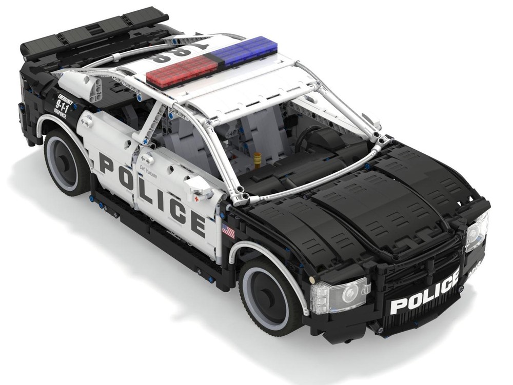 Lego Dodge Charger US Police Car