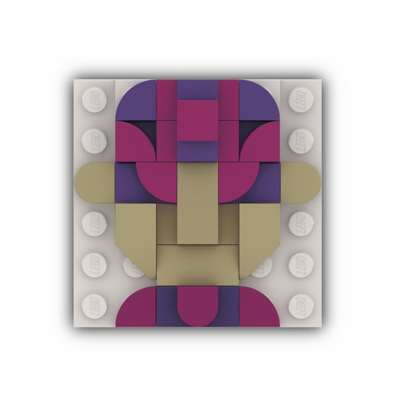 Lego Hawkeye Mini Mosaic (Designed for LEGO X Levi's)