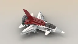 Lego-31086 - MOC - Modern Fighter Jet