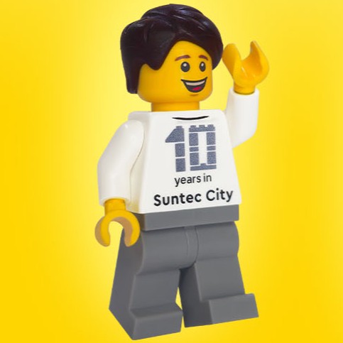Lego Celebrating 10 Years at Suntec City - Male Minifigure