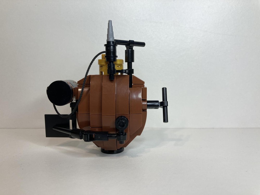 Lego Bushnell's Turtle (1775 Submersible)