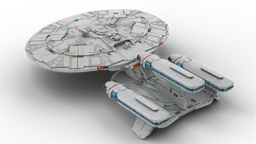 USS Enterprise - Future Refit from "All Good Things"
