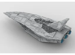 Leviathan Interdictor-Class Cruiser Alternate Build Using Set 75394