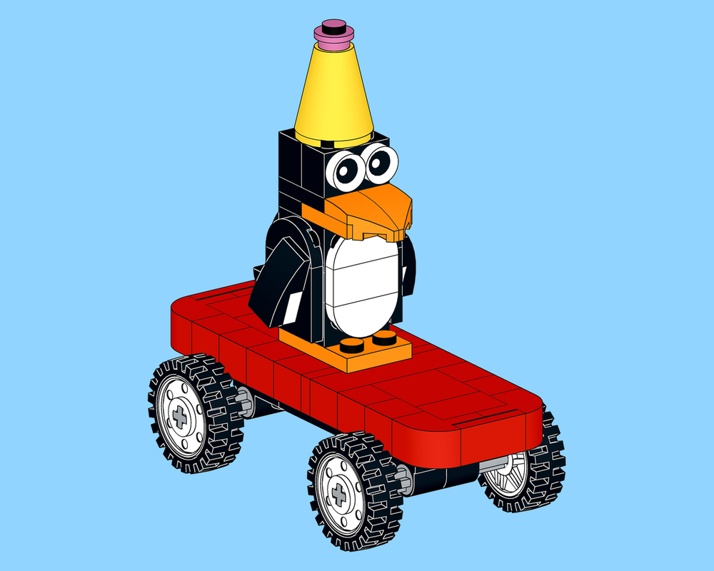 Lego Bumba Circus - Gwido on Skateboard
