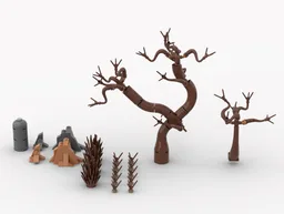 desolate desert objects