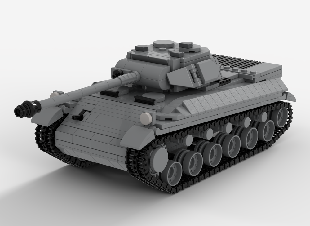 Lego Hungarian Heavy Tank 44M Tas – Custom LEGO® MOC