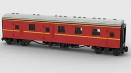 HP Express Baggage Car - MOC