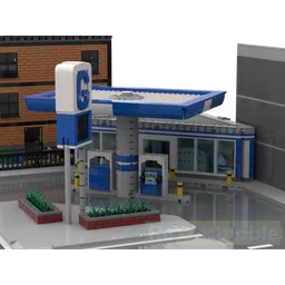 Corner Gas Station