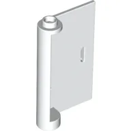 Door 1 x 3 x 4 Right - Open Between Top and Bottom Hinge / White