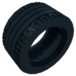 Tyre 43.2 x 22 ZR / Black