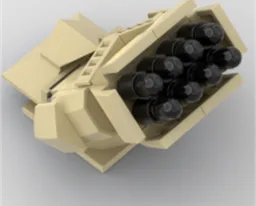 SPHA-T Rocketlauncher Gunturret