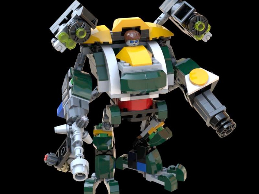 Lego Doc Ock Mech Alternate Build