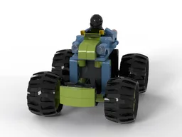 Crazy Demon Racer with Pullback Motor