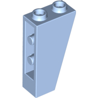 Lego Brick Sloped Inverted 75° 2 x 1 x 3 / Bright Light Blue