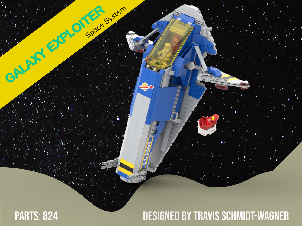Lego 10497 Alt Build- Galaxy Exploiter