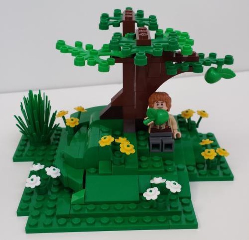 Lego Tree on a Hill