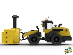 Case loader snowblower