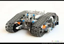 MindStorm powered 42006 track chasis