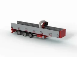 3 Axle Brick trailer
