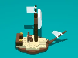 Midi scale Pirate Sloop