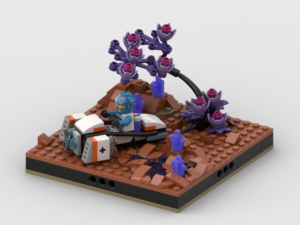Lego Display for set 30663 - Space Hoverbike