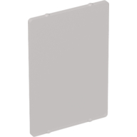 Lego Glass for Window 1 x 4 x 5 / Trans-Brown