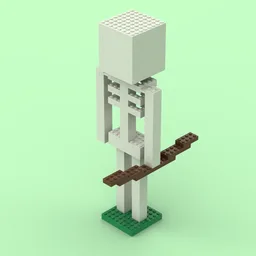 Computer Game Style Skeleton